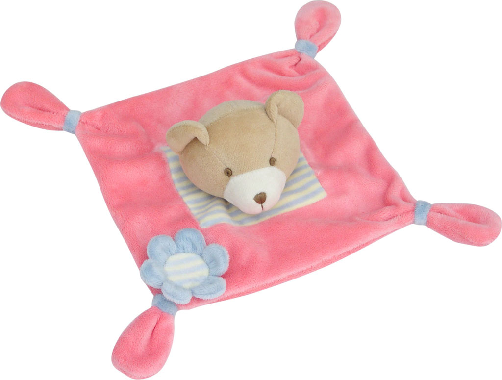 小熊手帕头，婴儿手帕，婴儿用品，婴儿玩具