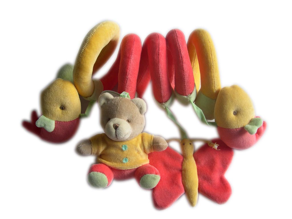 熊挂串,婴儿玩具，玩具，婴儿用品