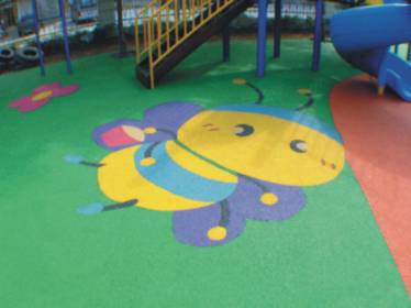 幼儿园塑胶地垫