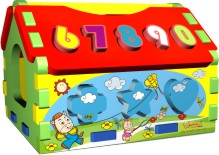 EVA玩具拼装数字屋