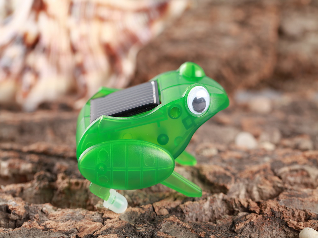 太阳能青蛙 益智玩具 科教玩具 节能玩具 智力开发玩具