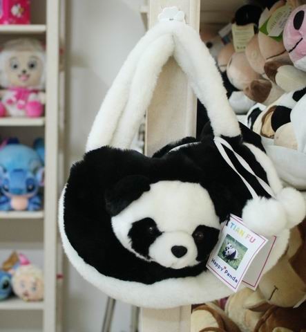 大熊猫手提包
