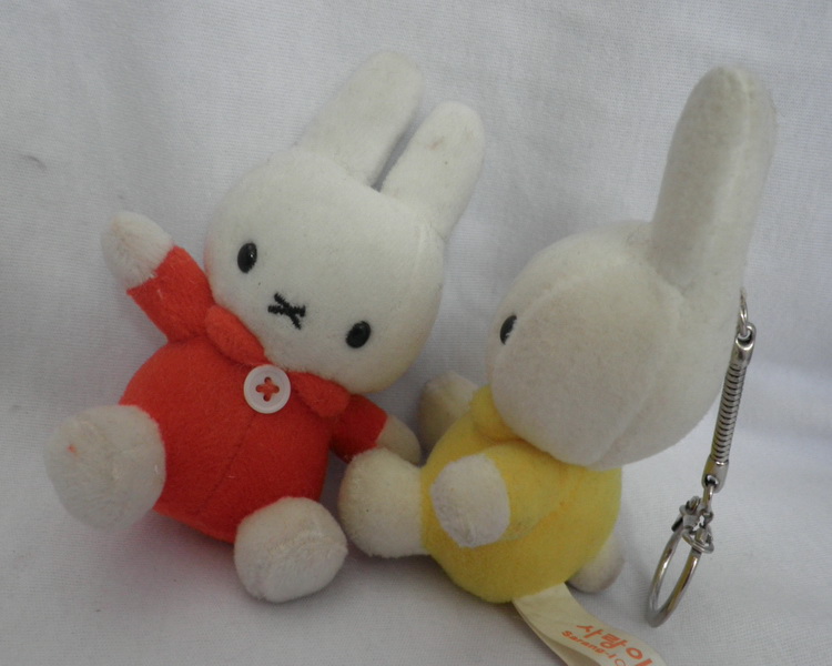 毛绒玩具米菲兔挂件 米菲兔钥匙扣 玩具兔