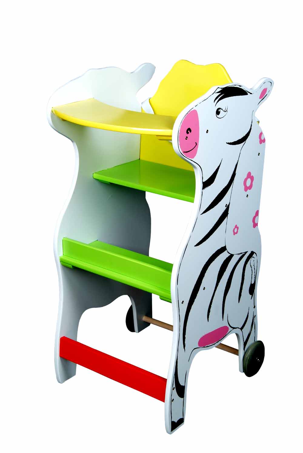 婴之王品牌儿童餐椅—斑马卡通餐椅