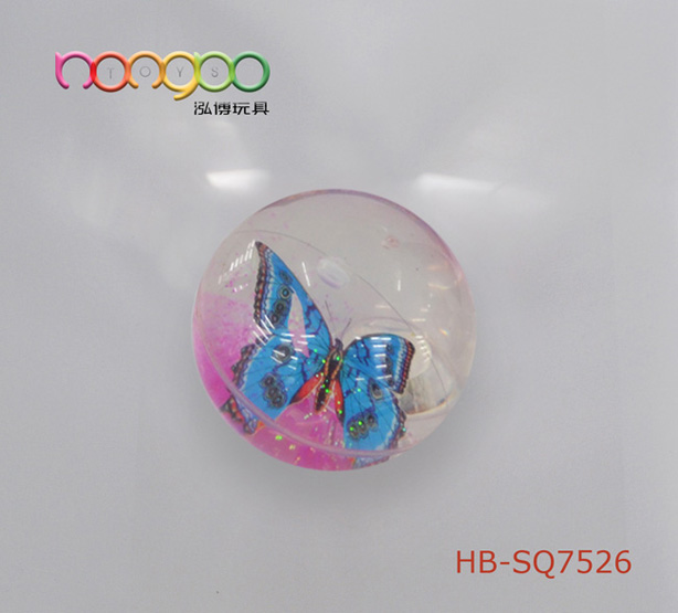 工厂直销 蝴蝶水晶弹力球直销欧美市场 产品均为绿色环保