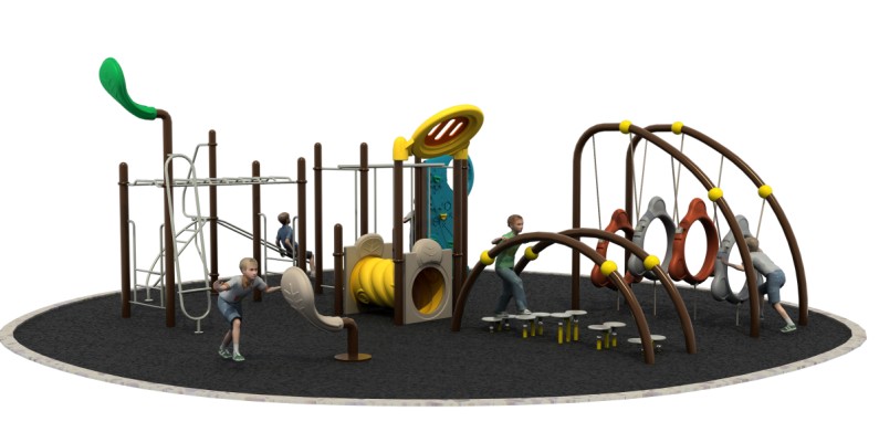 大型塑料滑梯 小博士组合滑梯 儿童游乐设施 儿童乐园