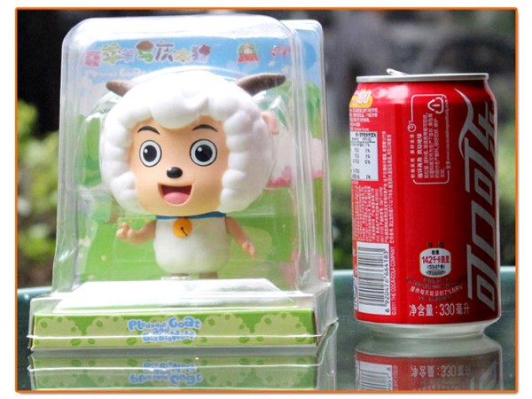 正版喜羊羊欢乐之旅系统 儿童 礼品 搪胶 存钱罐 厂商直销