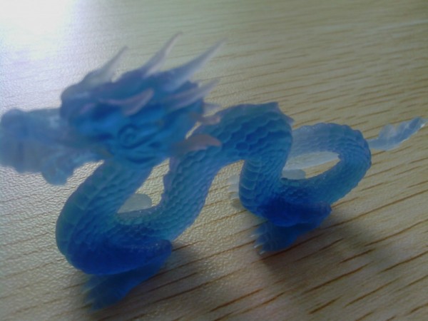 中国吉祥物——龙，高精度三维打印