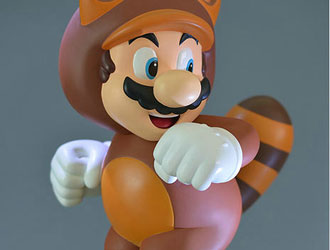 浣熊马里奥卖萌 《马里奥》限量手办敲定