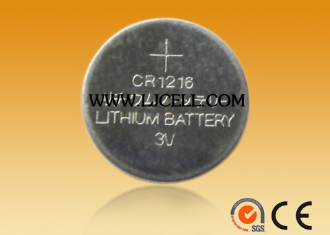 CR1216汽车钥匙遥控3V锂离子纽扣电池