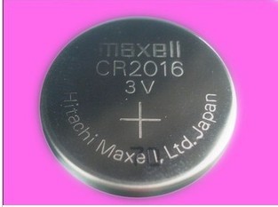 麦克赛尔万盛CR2016纽扣电池 3V 遥控器电池 车钥匙
