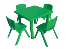幼儿园正方桌,成都幼儿园四人桌,四川幼儿塑料桌椅