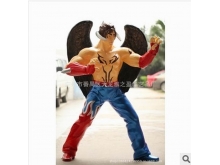 厂家订做供应树脂工艺品 动漫主题人物跆拳道天使雕塑