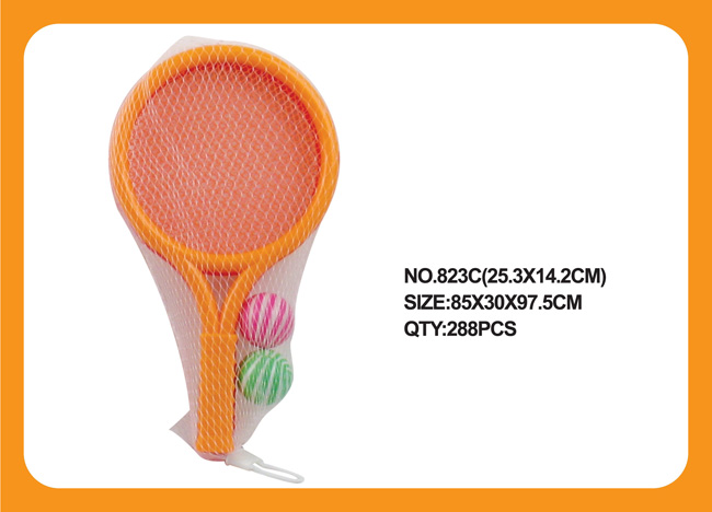 特小圆形网面球拍 25.3*14.2cm