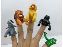 手指玩具 拇指玩具讲故事手偶 五款小动物