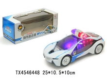 电动万向BMW概念警车中文3D灯