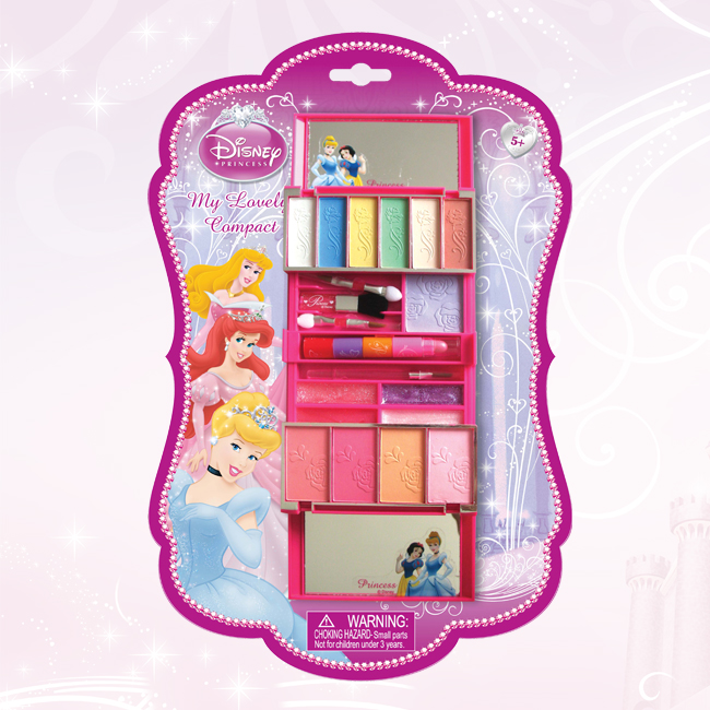 迪士尼公主系列-梦幻公主粉盒