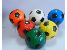 供应优质新款PU发泡足球 pu立体暗纹足球 无毒环保