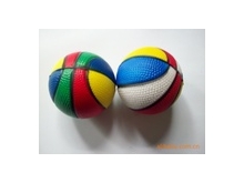 供应PU彩色篮球 PU篮球 发泡pu玩具球 玩具发泡球