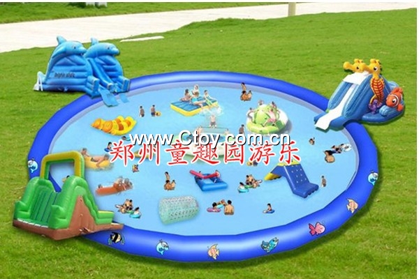 水上运动移动水上乐园公园娱乐设施充气水上玩具