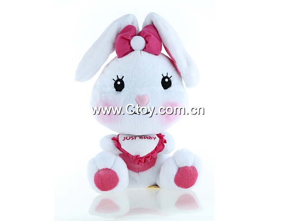 儿童毛绒玩具兔子 可爱小兔子公仔娃娃儿童生日礼物厂家直销特价