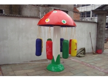 儿童拳击玩具 蘑菇拳击台 儿童游艺设施