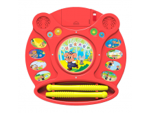 巨妙立 grelii儿童益智玩具-单独版电子鼓-小红鼠爱大自然