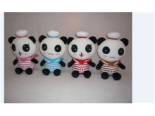 今年热款毛绒玩具海军系列-海军熊猫