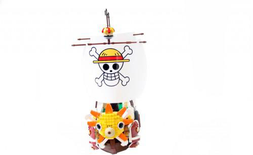 乐高海贼王桑尼号让小路飞带你扬帆启舵