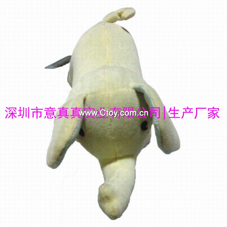 深圳毛绒玩具厂家,定做加工毛绒玩具大象，毛绒大象玩具公仔厂家
