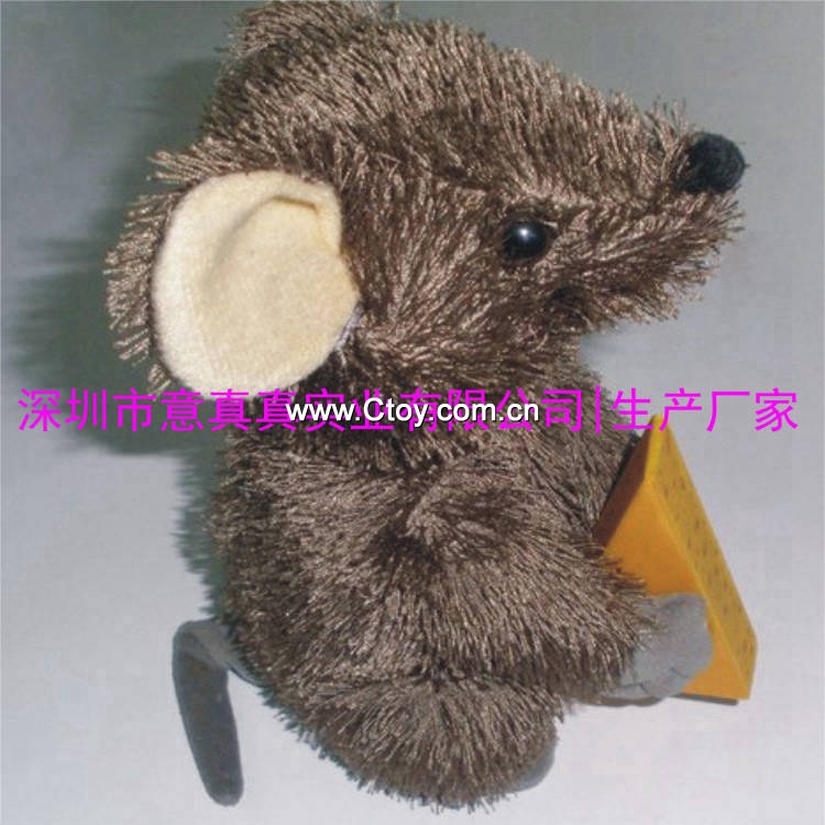 深圳毛绒玩具厂家,定做加工毛绒玩具老鼠，来图来样定做毛绒玩具