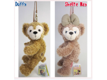 毛绒玩具正版达菲熊，来图来样订制达菲熊，达菲熊包包