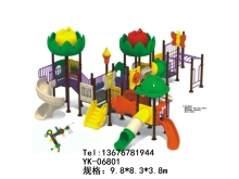 热卖 大型组合式游乐设备 塑料幼儿园小博士 滑梯儿童乐园益智