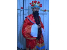 春节用品 财神传统服装 可行走人偶服装