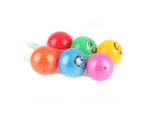 玩具批发3寸小皮球 海洋球三件套装可定制LOGO图案