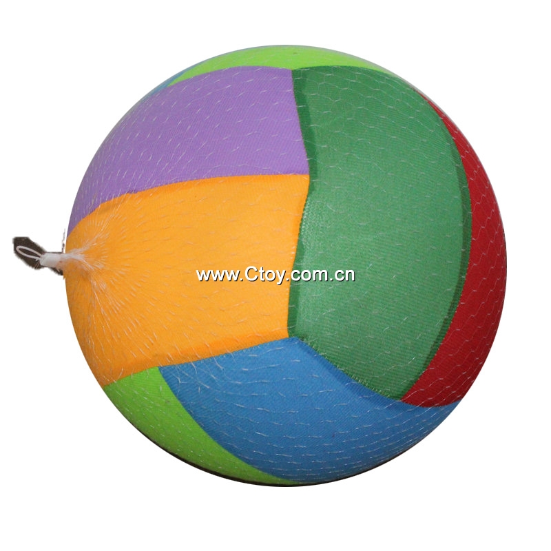 厂家直销充气玩具球 布套球  可按照尺寸颜色定制