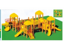 小区幼儿园木质滑滑梯，精品纯手工打造