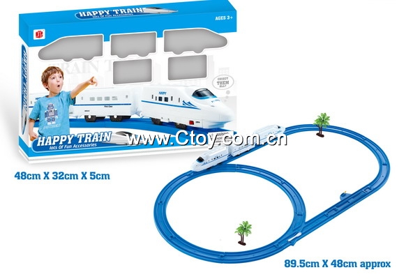 新款电动和谐轨道火车套装