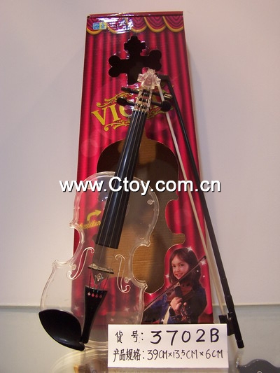 JF044372仿真可奏小提琴(透明中文包装)