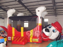 广州淇淇气模玩具充气城堡QBO-3101哈巴狗蹦床