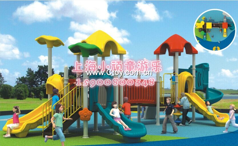 上海儿童组合滑梯，幼儿园滑梯