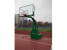 济南篮球架制造商/ 静电喷涂工艺颜色鲜亮外表美观