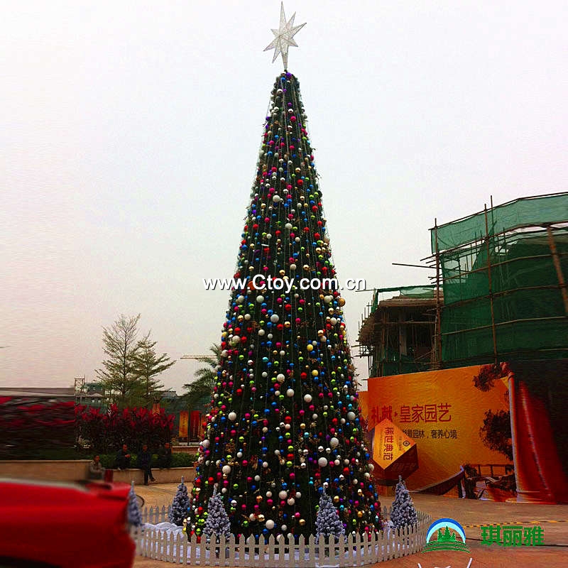 供应大型圣诞树，大型楼盘圣诞树