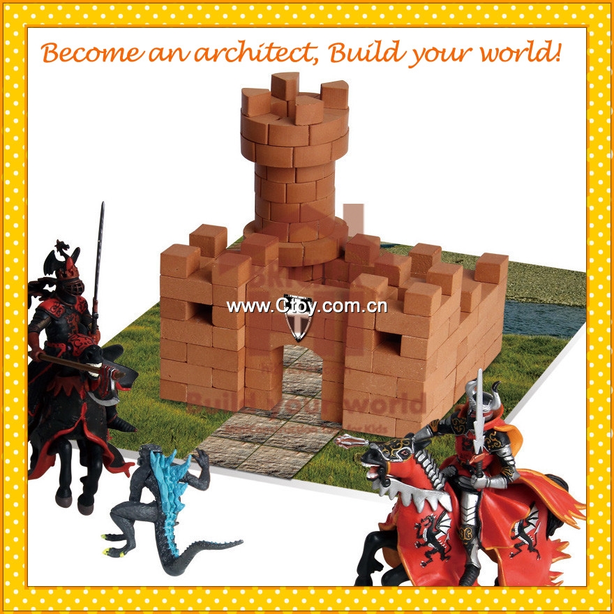 2015新小砖家建筑玩具手工DIY玩具-黑暗城堡 城堡