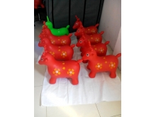 上海欣运儿童玩具充气梅花鹿特价直供1300克