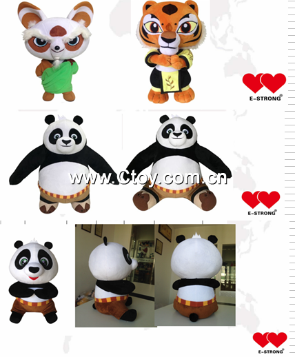 功夫熊猫3 授权产品  毛绒玩具