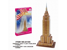 领乐思3D立体拼图D109帝国大厦 (美国纽约)