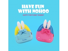 [诺狐NOHOO]儿童背包 兔耳朵造型蝴蝶结 可爱女童双肩包
