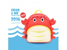【诺狐NOHOO】趣味书包 3d时尚动物螃蟹造型背包