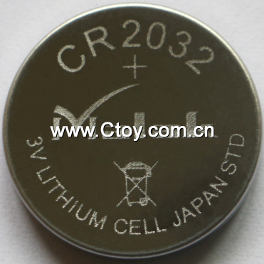 现货供应CR2032纽扣电池 高容量 高品质